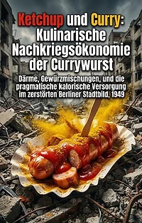 Ketchup und Curry: Kulinarische Nachkriegsökonomie der Currywurst: Därme, Gewürzmischungen, und die pragmatische kalorische Versorgung im zerstörten Berliner Stadtbild, 1949