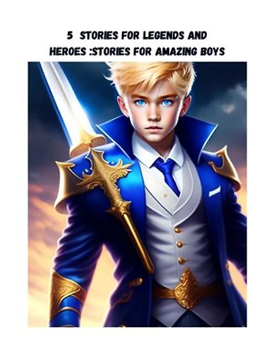 5 STORIES FOR Legends and Heroes :Stories for Amazing Boys