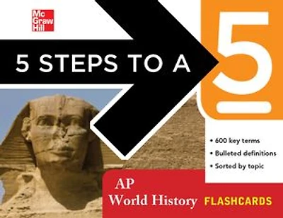 5 Steps to a 5 AP World History Flashcards