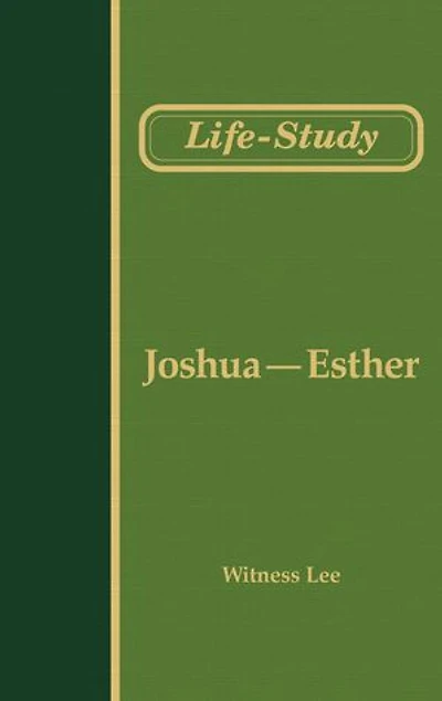 Life-study of Joshua-Esther