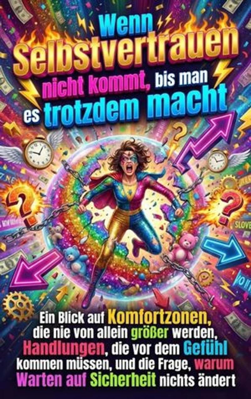 Wenn Selbstvertrauen nicht kommt, bis man es trotzdem macht: Ein Blick auf Komfortzonen, die nie von allein größer werden, Handlungen, die vor dem Gefühl kommen müssen, und die Frage, warum Warten auf Sicherheit nichts ändert