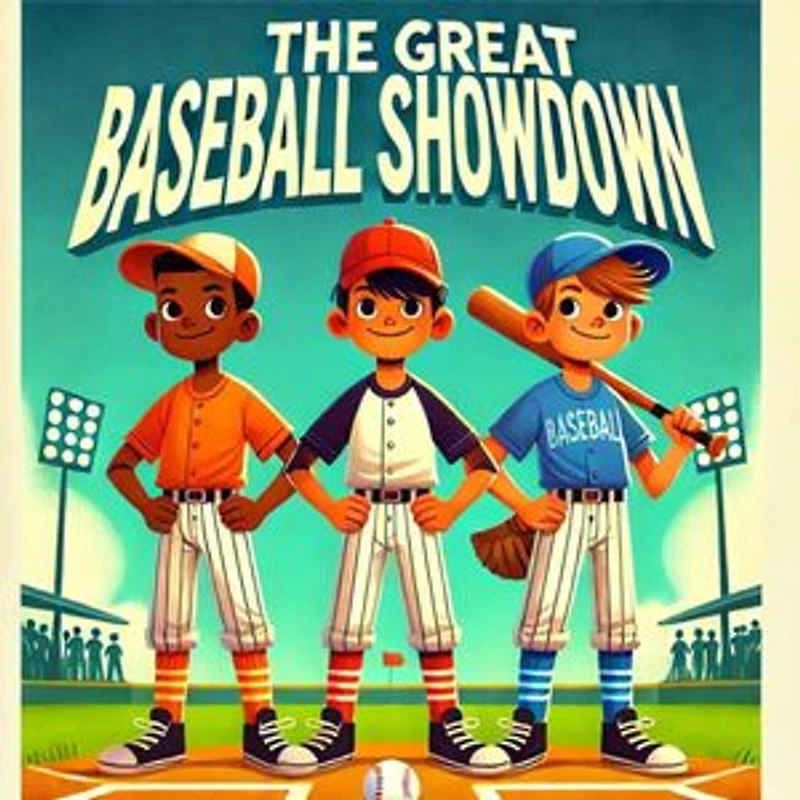 The Great Baseball Showdown: A Fun and Exciting Baseball Adventure for Kids Ages 6-8 About Teamwork, Friendship, and Perseverance