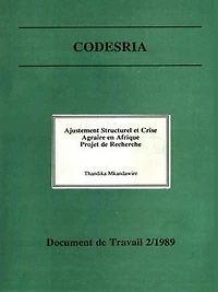 Ajustement structurel et crise agraire en Afrique