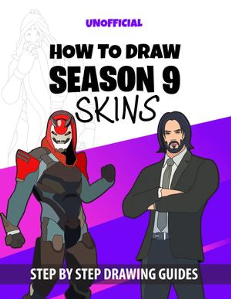 How to draw Season 9 skins: Step by step drawing guides (Unofficial)
