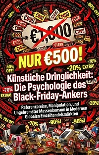Künstliche Dringlichkeit: Die Psychologie des Black-Friday-Ankers: Referenzpreise, Manipulation, und Ungebremster Massenkonsum in Modernen Globalen Einzelhandelsmärkten