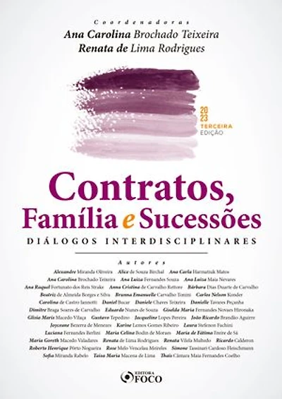 Contratos, Família e Sucessões: Diálogos interdisciplinares