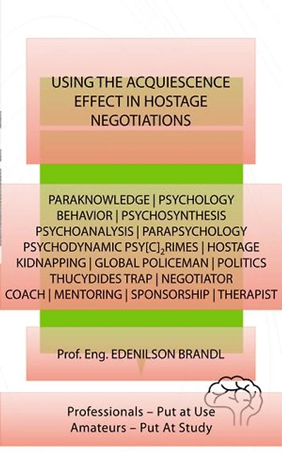 Using the Acquiescence Effect in Hostage Negotiations: Engineering | Administration | Management | Research | Education | Apprenticeship | Project