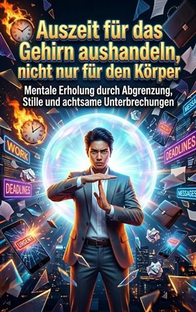 Auszeit für das Gehirn aushandeln, nicht nur für den Körper: Mentale Erholung durch Abgrenzung, Stille und achtsame Unterbrechungen