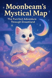 Moonbeam's Mystical Map: The Purr-fect Adventure Through Dreamland