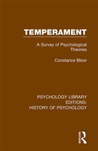 Temperament: A Survey Of Psychological Theories