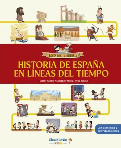 Historia de España en líneas del tiempo: Toda la historia de nuestro país, desde la Prehistoria hasta la llegada de la democracia, en 15 líneas del tiempo