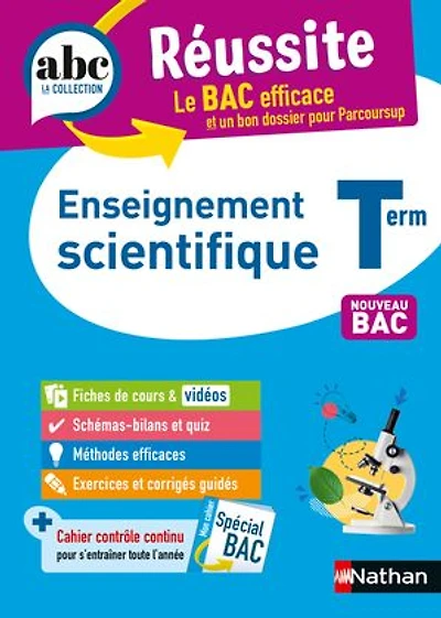 Enseignement scientifique terminale: nouveau programme