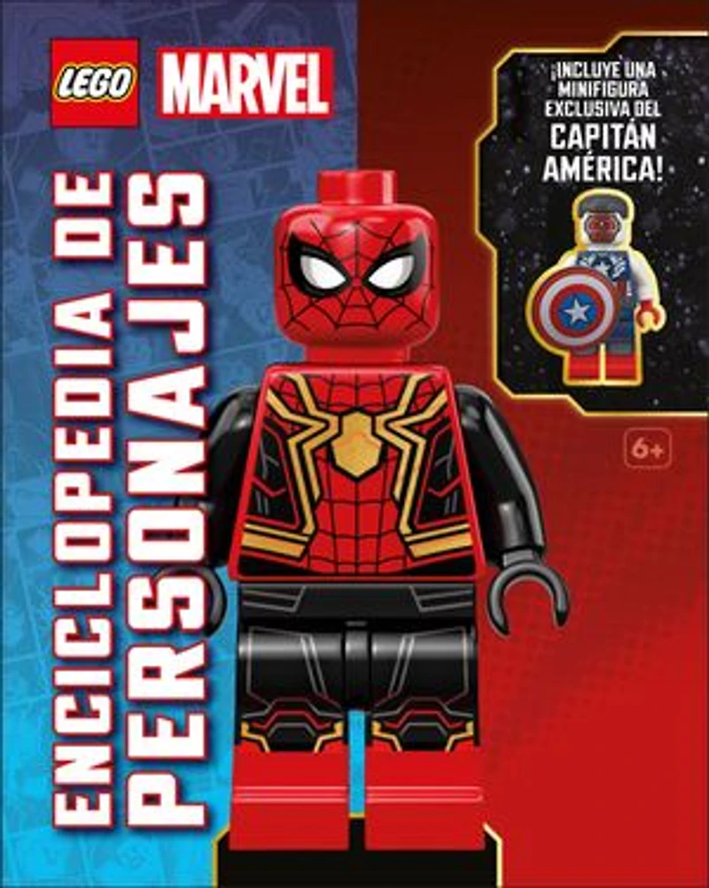 LEGO Marvel Enciclopedia de personajes (Character Encyclopedia): Con una minifigura exclusiva