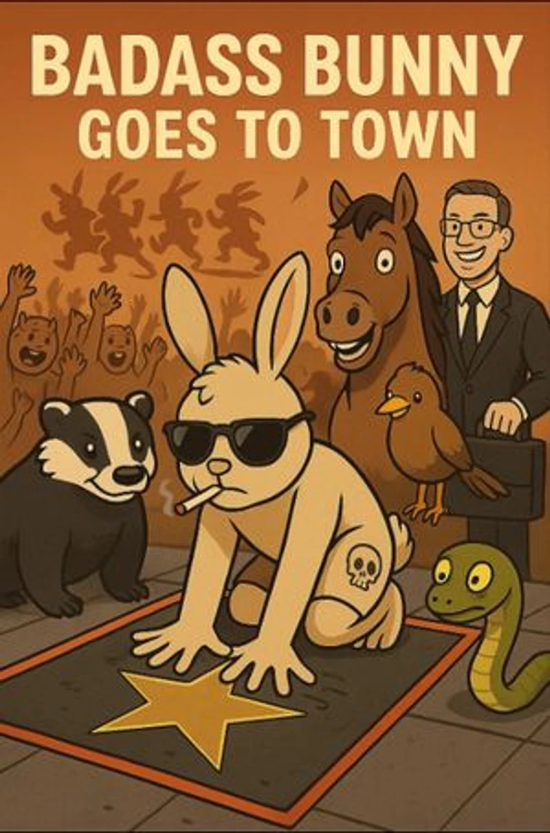 Badass Bunny Goes to Town: Badass Bunny, #2