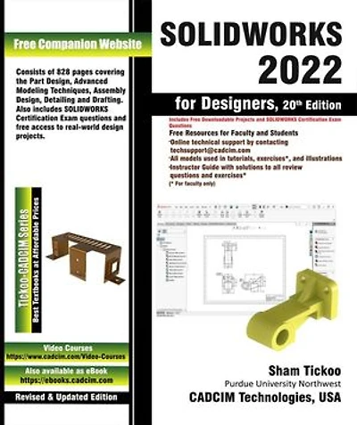 SOLIDWORKS 2022 for Designers, 20th Edition