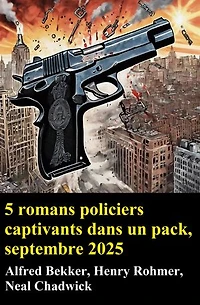 5 romans policiers captivants dans un pack, septembre 2025