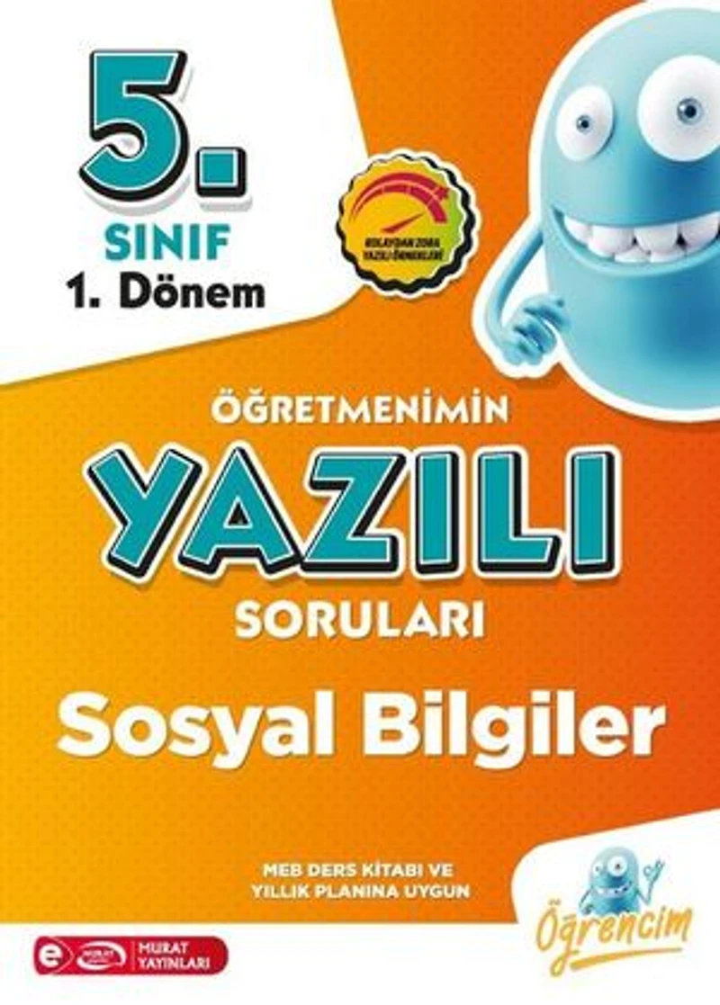 4219 5. Sınıf 1. Dönem Sosyal Bilgiler Öğretmenimin Yazılı Soruları