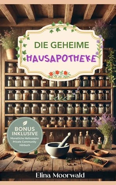 Die geheime Hausapotheke: Entdecke die Heilkraft der Natur neu, mit Rezepten und Ritualen für ein gesundes, ausgeglichenes Leben – für dich und die Menschen, die du liebst.