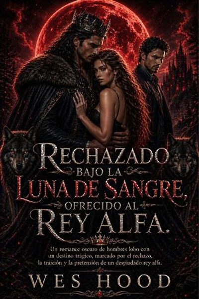 Rechazado bajo la Luna de Sangre, ofrecido al Rey Alfa.: Un romance oscuro de hombres lobo con un destino trágico, marcado por el rechazo, la traición y la pretensión de un despiadado rey alfa.