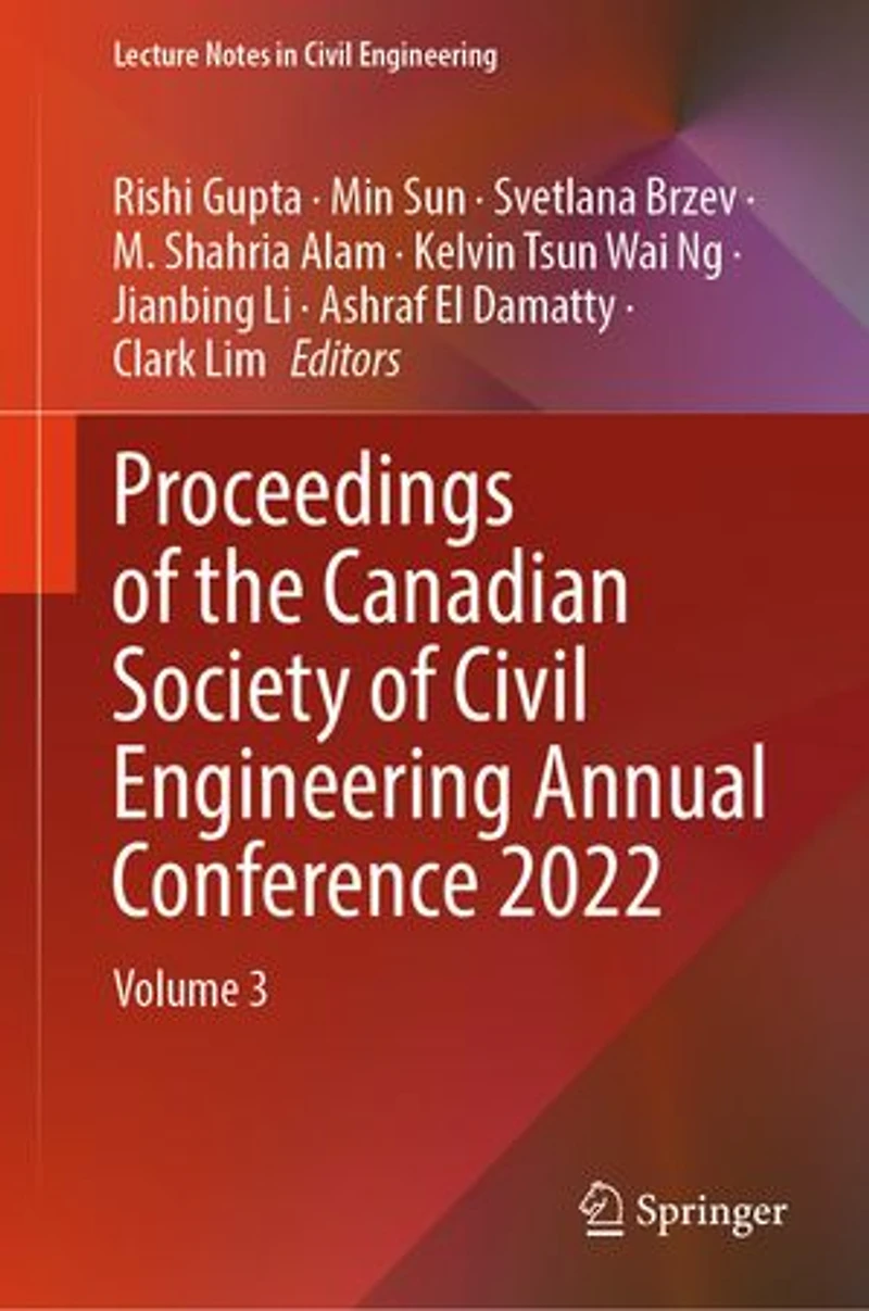 Proceedings of the Canadian Society Civil Engineering Annual Conference 2022: Volume 3