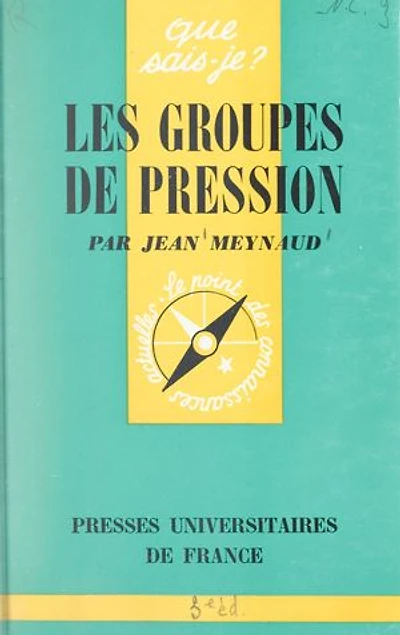 Les groupes de pression