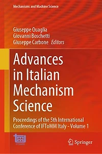 Advances Italian Mechanism Science: Proceedings of the 5th International Conference IFToMM Italy - Volume 1