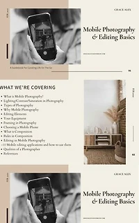 Mobile Photography & Editing Basics: A beginners friendly guide