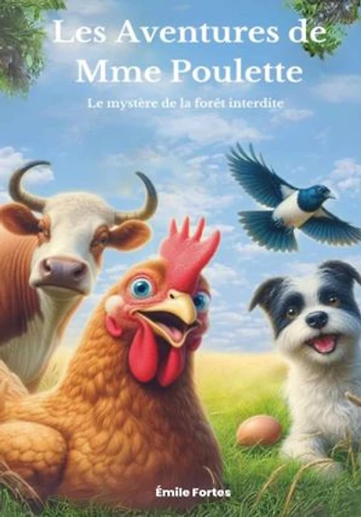 Les aventures de Mme Poulette: Le mystère de la forêt interdite