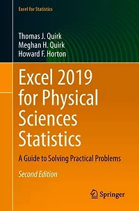 Excel 2019 for Physical Sciences Statistics: A Guide to Solving Practical Problems