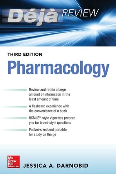 Deja Review: Pharmacology, Third Edition: Edition