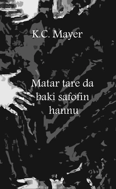 Matar tare da baki safofin hannu