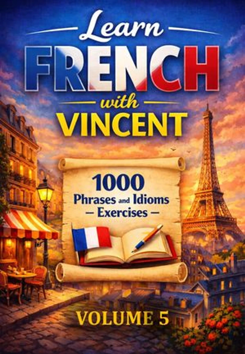 Learn French with Vincent – 1000 Phrases and Idioms: Exercises – Volume 5