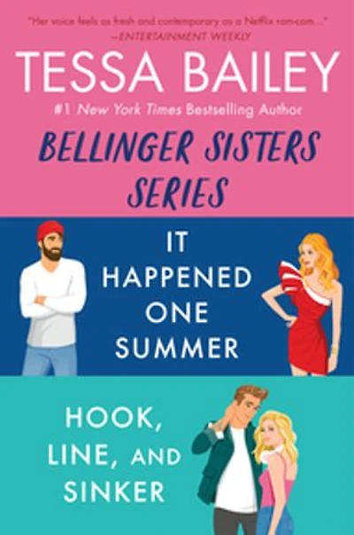 Tessa Bailey Book Set 3: It Happened One Summer / Hook, Line, and Sinker