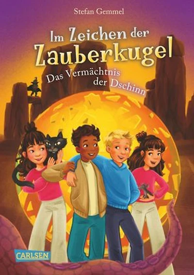 Im Zeichen der Zauberkugel 12: Das Vermächtnis der Dschinn: Fantastische Abenteuerreihe für Kinder ab 8 mit Spannung, Witz und Magie