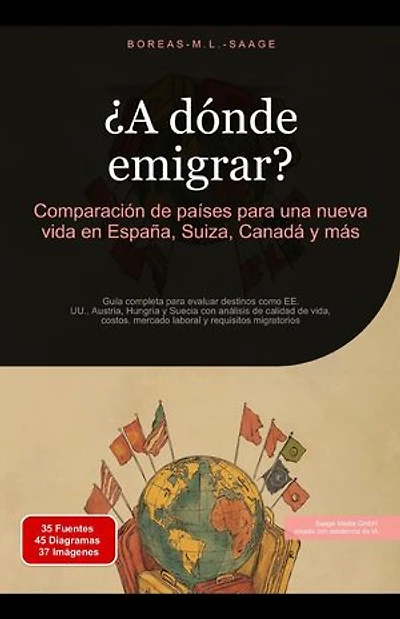 ¿A dónde emigrar?: Comparación de países para una nueva vida en España, Suiza, Canadá y más