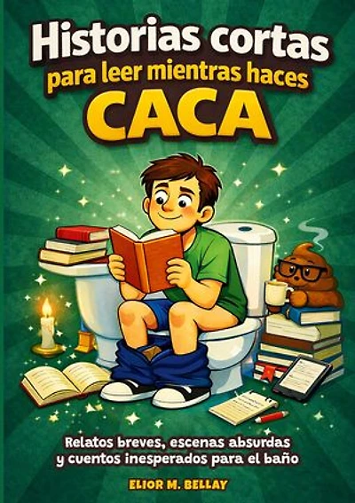 Historias cortas para leer mientras haces caca: Relatos breves, escenas absurdas y cuentos inesperados para el baño