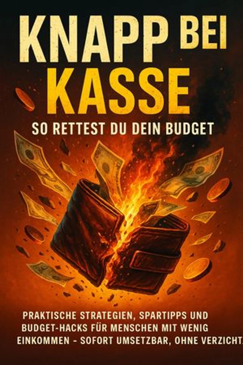Knapp bei Kasse: So rettest du dein Budget: Praktische Strategien, Spartipps und Budget-Hacks für Menschen mit wenig Einkommen – sofort umsetzbar, ohne Verzicht.