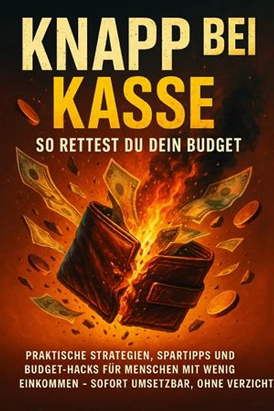 Knapp bei Kasse: So rettest du dein Budget: Praktische Strategien, Spartipps und Budget-Hacks für Menschen mit wenig Einkommen – sofort umsetzbar, ohne Verzicht.