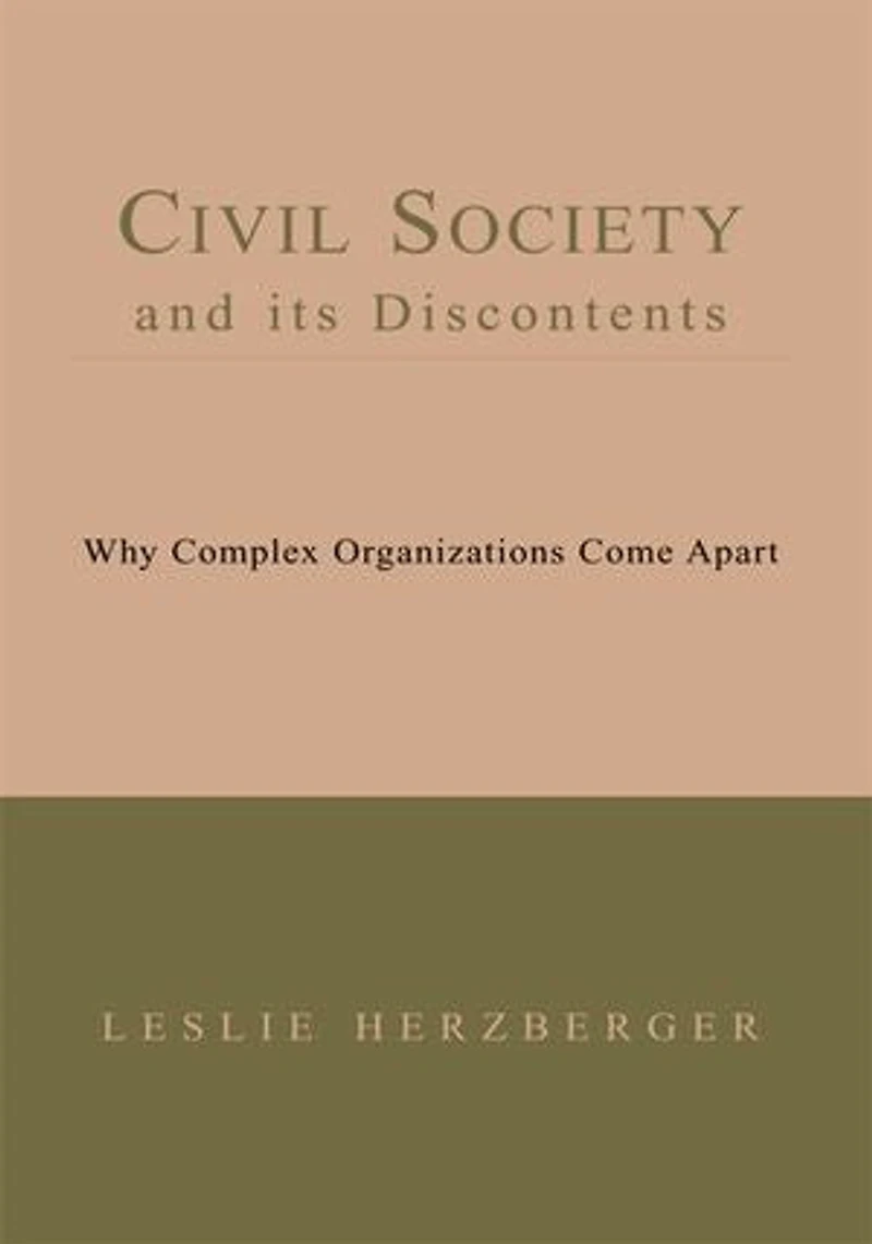 Civil Society And Its Discontents