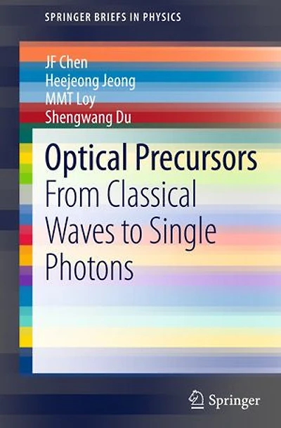 Optical Precursors: From Classical Waves to Single Photons