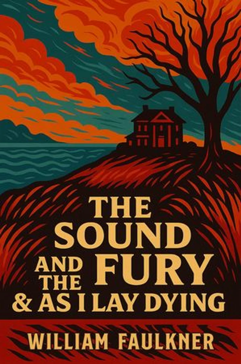 The Sound and the Fury + As I Lay Dying: Masterpieces of Southern Gothic Fiction - A Haunting Exploration of Family Decline, Obsession, and the Human Condition