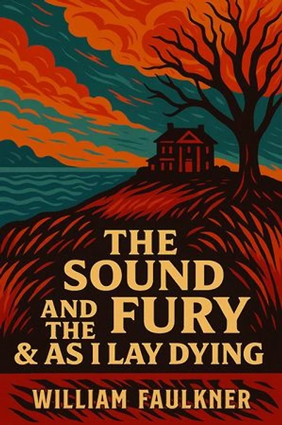 The Sound and the Fury + As I Lay Dying: Masterpieces of Southern Gothic Fiction - A Haunting Exploration of Family Decline, Obsession, and the Human Condition
