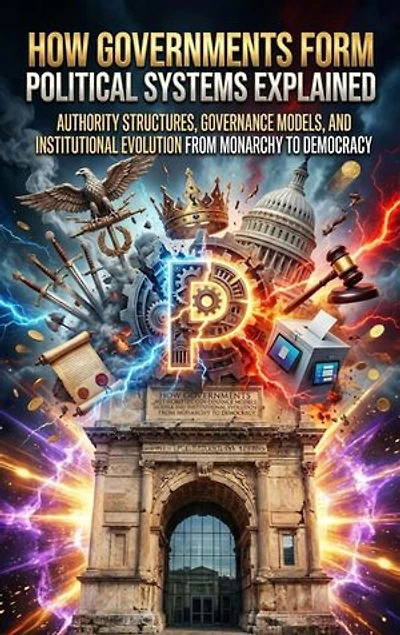 How Governments Form: Political Systems Explained: Authority Structures, Governance Models, and Institutional Evolution from Monarchy to Democracy
