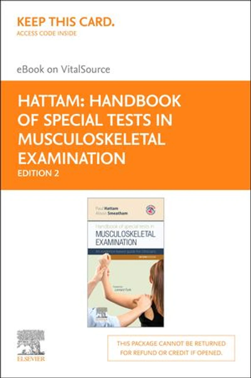 Handbook of Special Tests Musculoskeletal Examination E-Book: E-Book