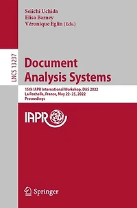 Document Analysis Systems: 15th IAPR International Workshop, DAS 2022, La Rochelle, France, May 22-25, Proceedings