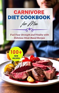 100+ Recipes Carnivore Diet Cookbook for Men: Fuel Your Strength and Vitality with Delicious Meat-Based Recipes.