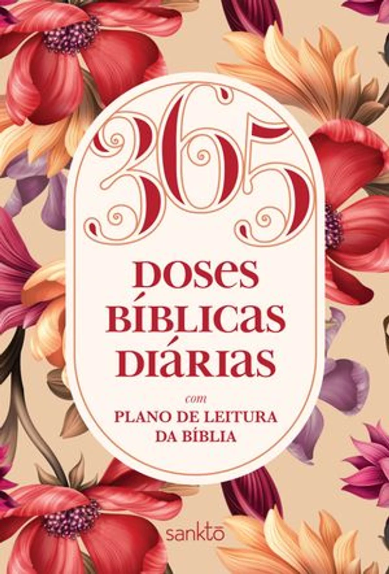 365 Doses Bíblicas Diárias Ornamentos: Com plano de leitura da Bíblia