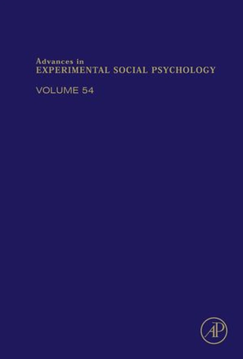 Advances Experimental Social Psychology