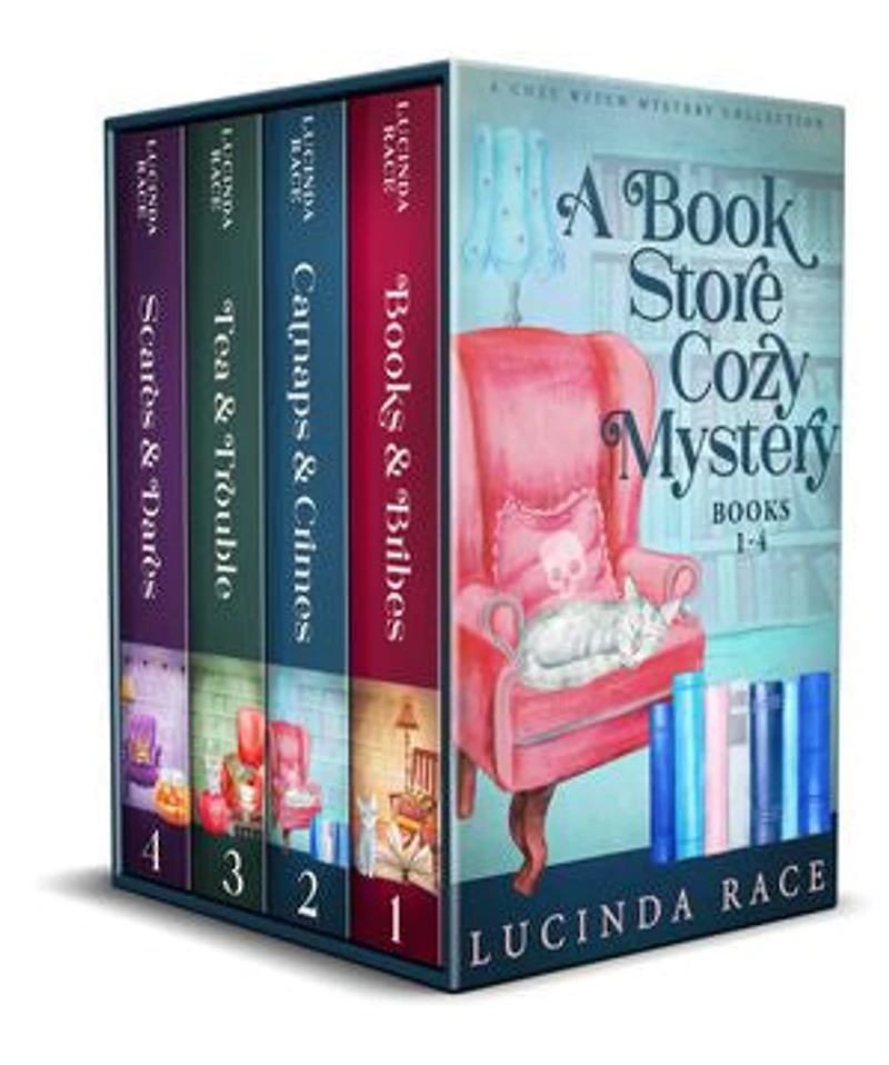 A BookStore Cozy Mystery Box Set 1-4: Paranormal Witch Cozy Mysteries
