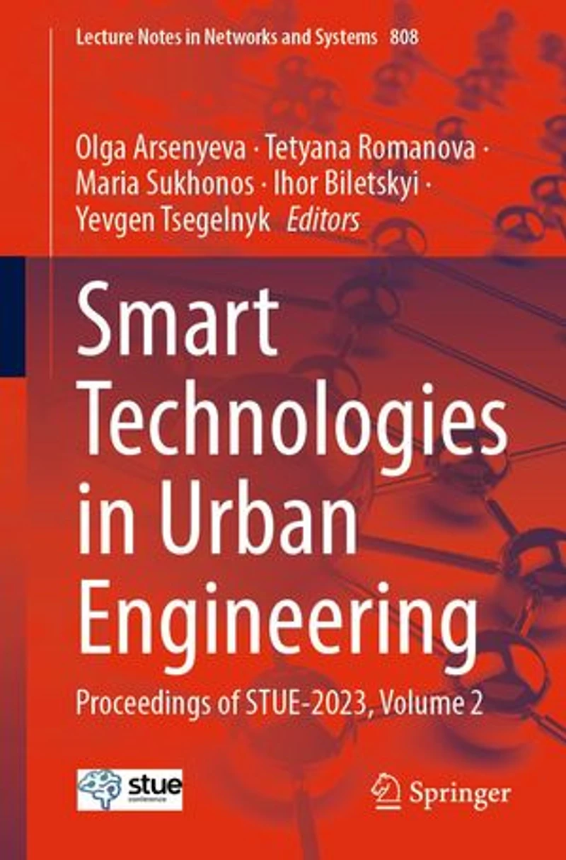 Smart Technologies Urban Engineering: Proceedings of STUE-2023, Volume 2